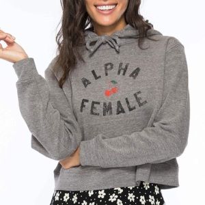 Suburban Riot • Grey ‘Alpha is Female’ Sweat